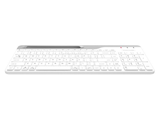 Клавиатура беспроводная A4Tech Fstyler FBK25 белый/серый (FBK25 WHITE)